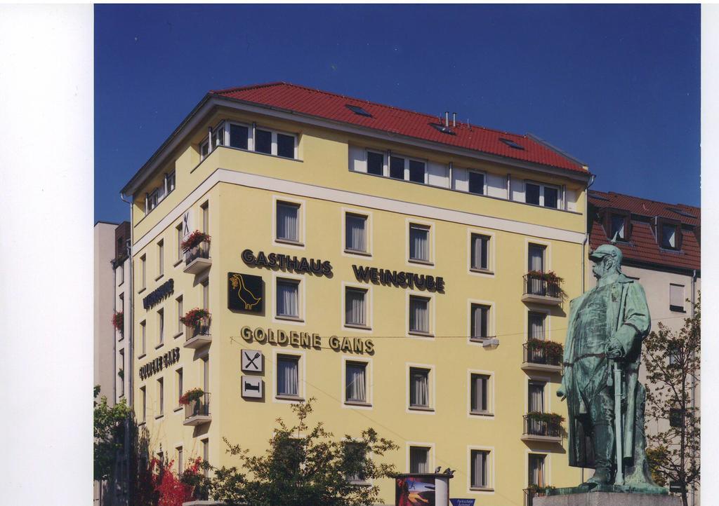 Hotel Goldene Gans Mannheim Bagian luar foto